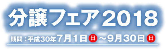 分譲フェア2018