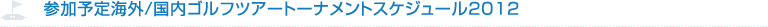�Q���\��C�O/�����S���t�c�A�[�g�[�i�����g�X�P�W���[��2012