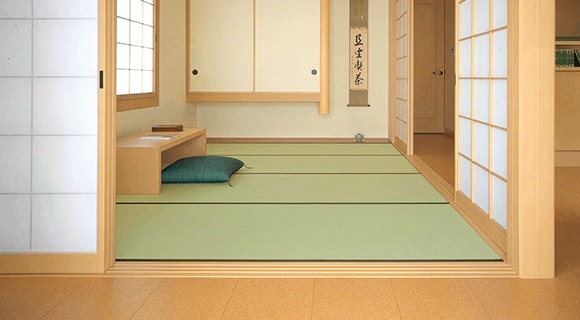 段差のないフラットな床はバリアフリーの基本