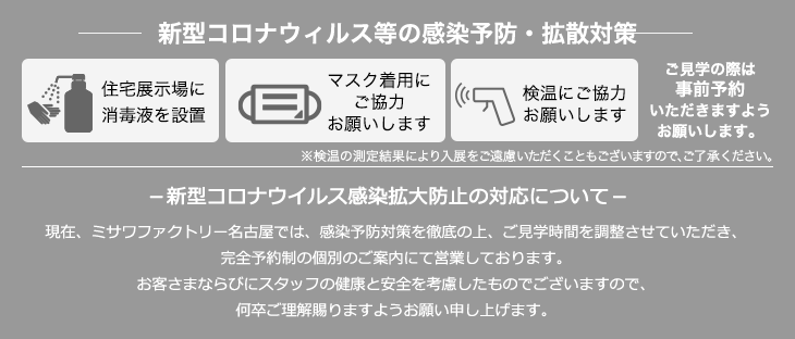 新型コロナウイルス感染拡大防止の対応について