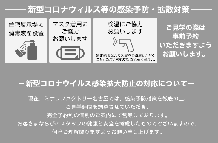 新型コロナウイルス感染拡大防止の対応について