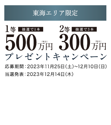 新築資金プレゼント