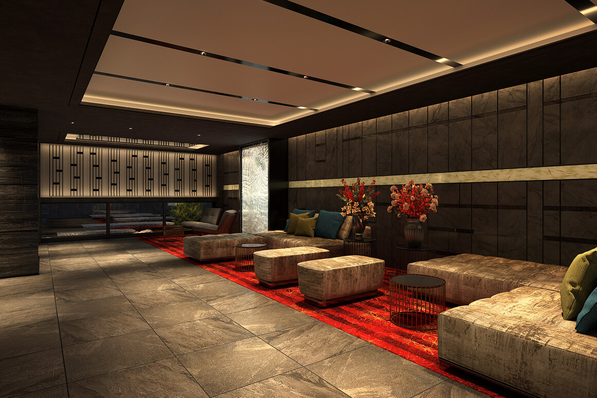 ラウンジ完成予想CG