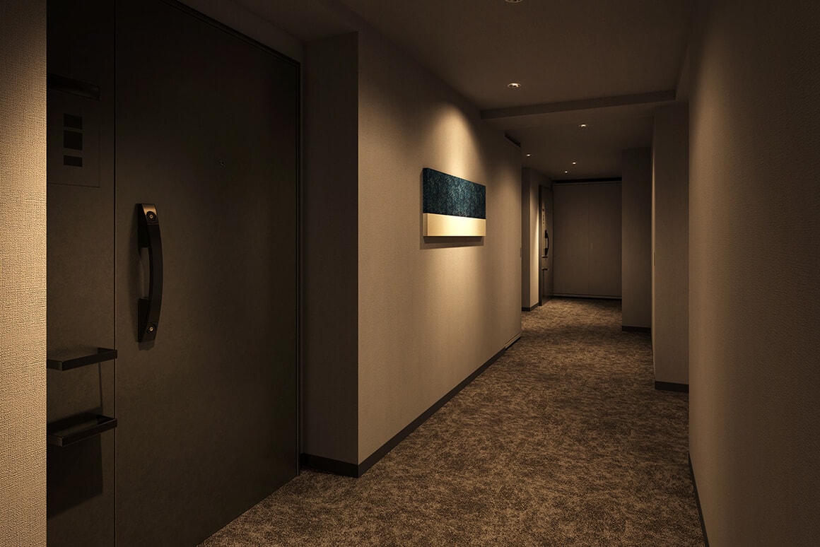 内部廊下完成予想CG