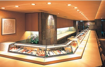 M-Wood sushi counter