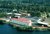 Lumber mill in Finland