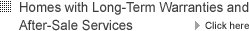 Homes with Long-Term Warranties and After-Sale Services