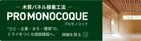 木質パネル接着工法 PRO MONOCOQUE