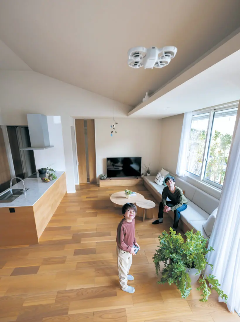 平屋の室内
