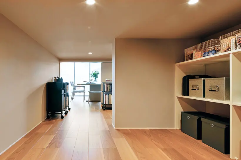 平屋の室内