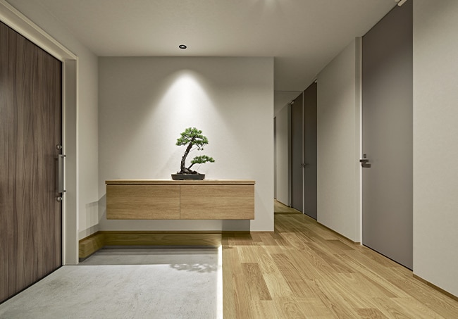 ピアノ・洗面所