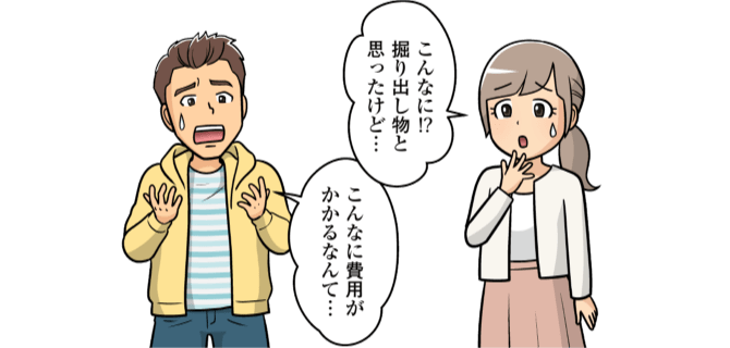 こんなに!?掘り出し物と思ったけど... こんなに費用がかかるなんて...