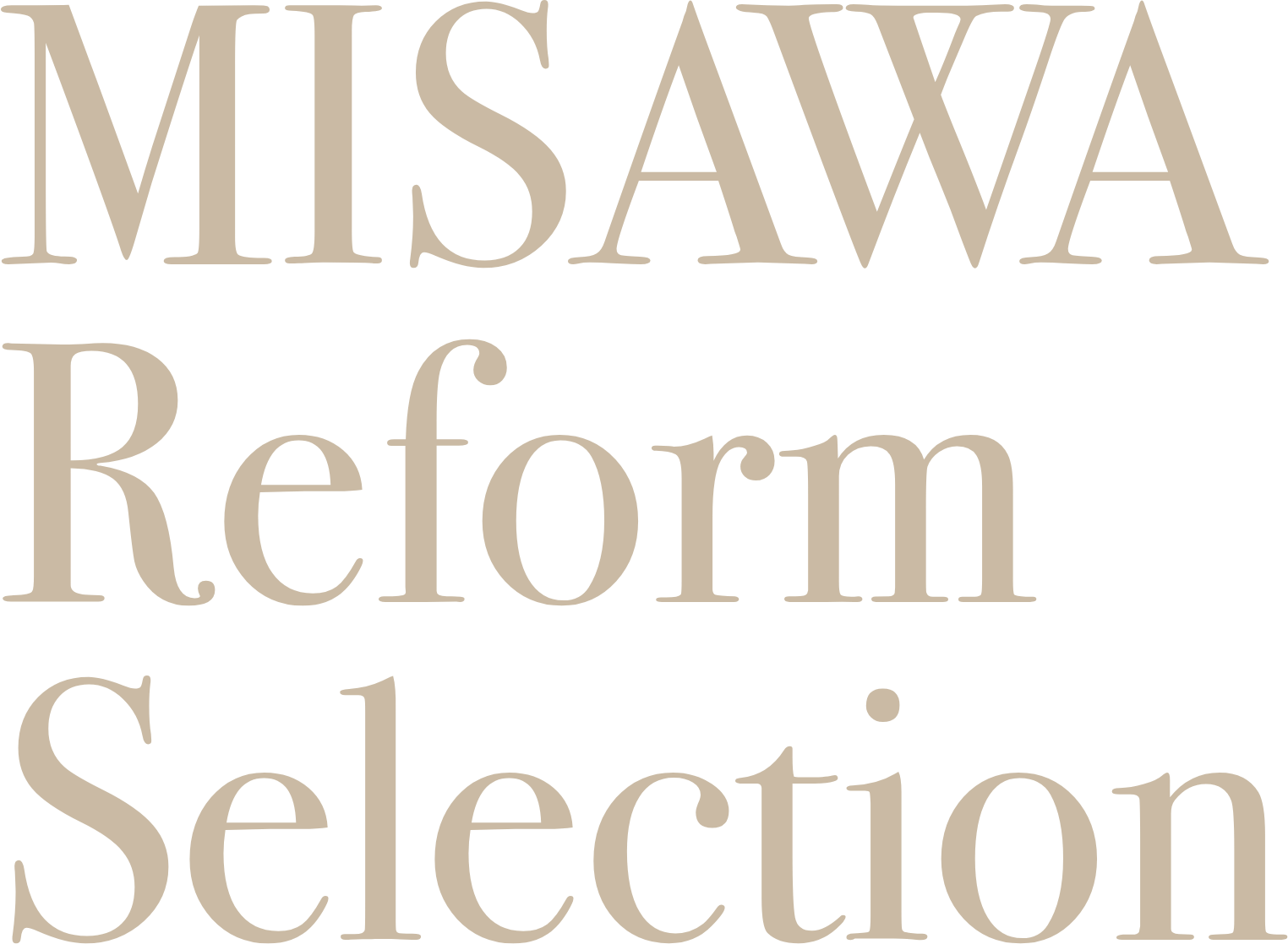 MISAWA Reform Selection