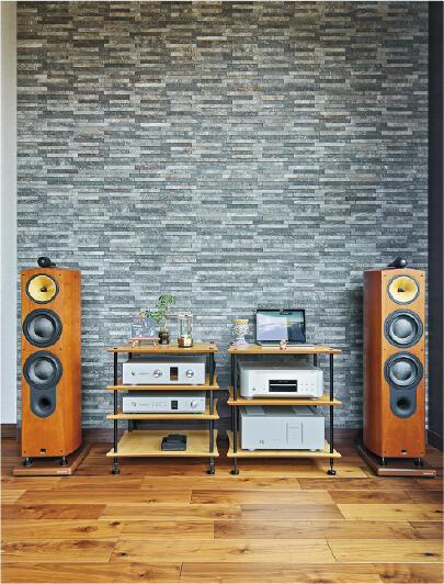 アウトドアに出かけ、音楽で憩う趣味を存分に楽しむための住まい