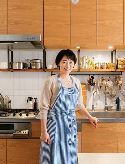 家事と子育てを両立する工夫がいっぱい「キッチンは幸せをつくる場所ですね」