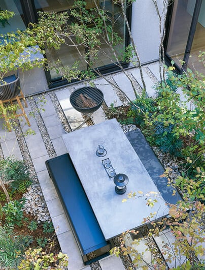 グリーンのある快適な暮らしを実現されたお住まい