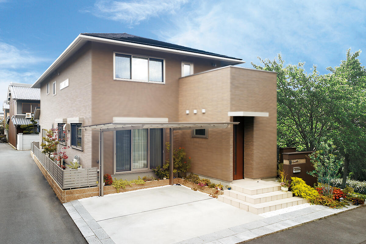 4世代が温かくふれあいながら暮らす、こだわりの多世帯住宅