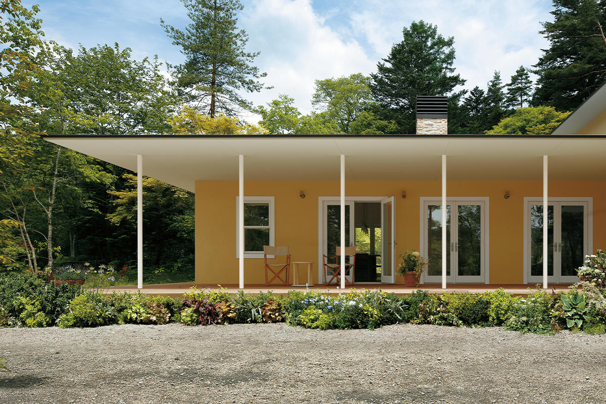 シンプルかつエレガントなこだわりの別荘