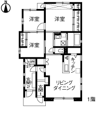 間取図1階