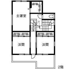 間取図2階