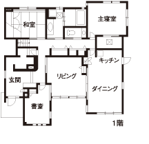 間取図1階