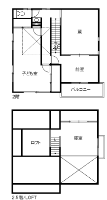 間取図2階