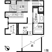 間取図1階