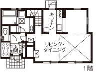 間取図1階