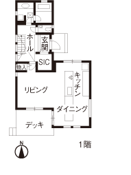 間取図1階