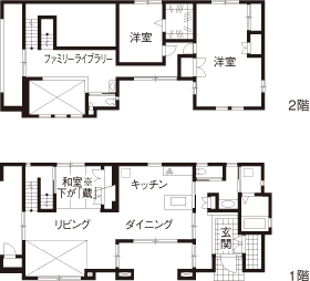 間取図1階