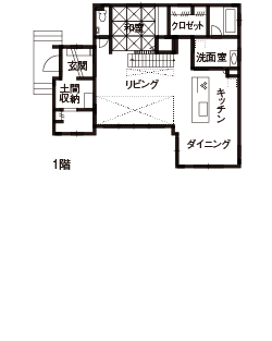 間取図1階