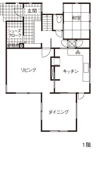 間取図1階