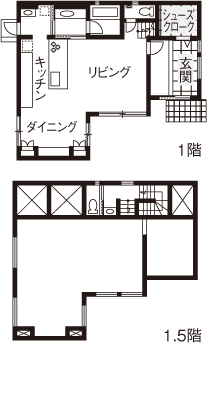 間取図1階