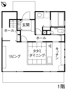 間取図1階
