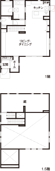 間取図1階