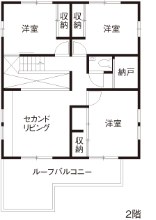 間取図2階