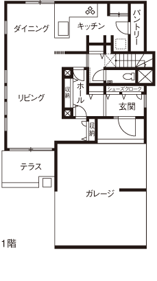 間取図1階