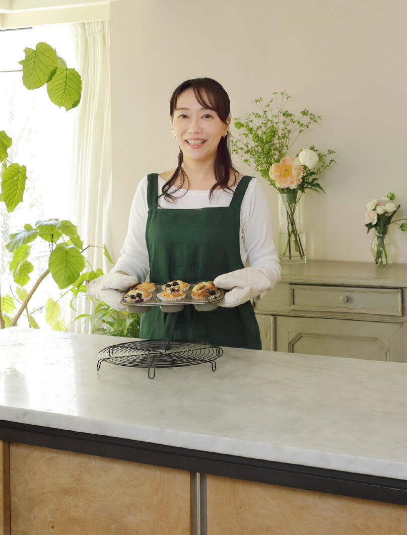 親子のお菓子づくりに、マフィンはいかがでしょうか