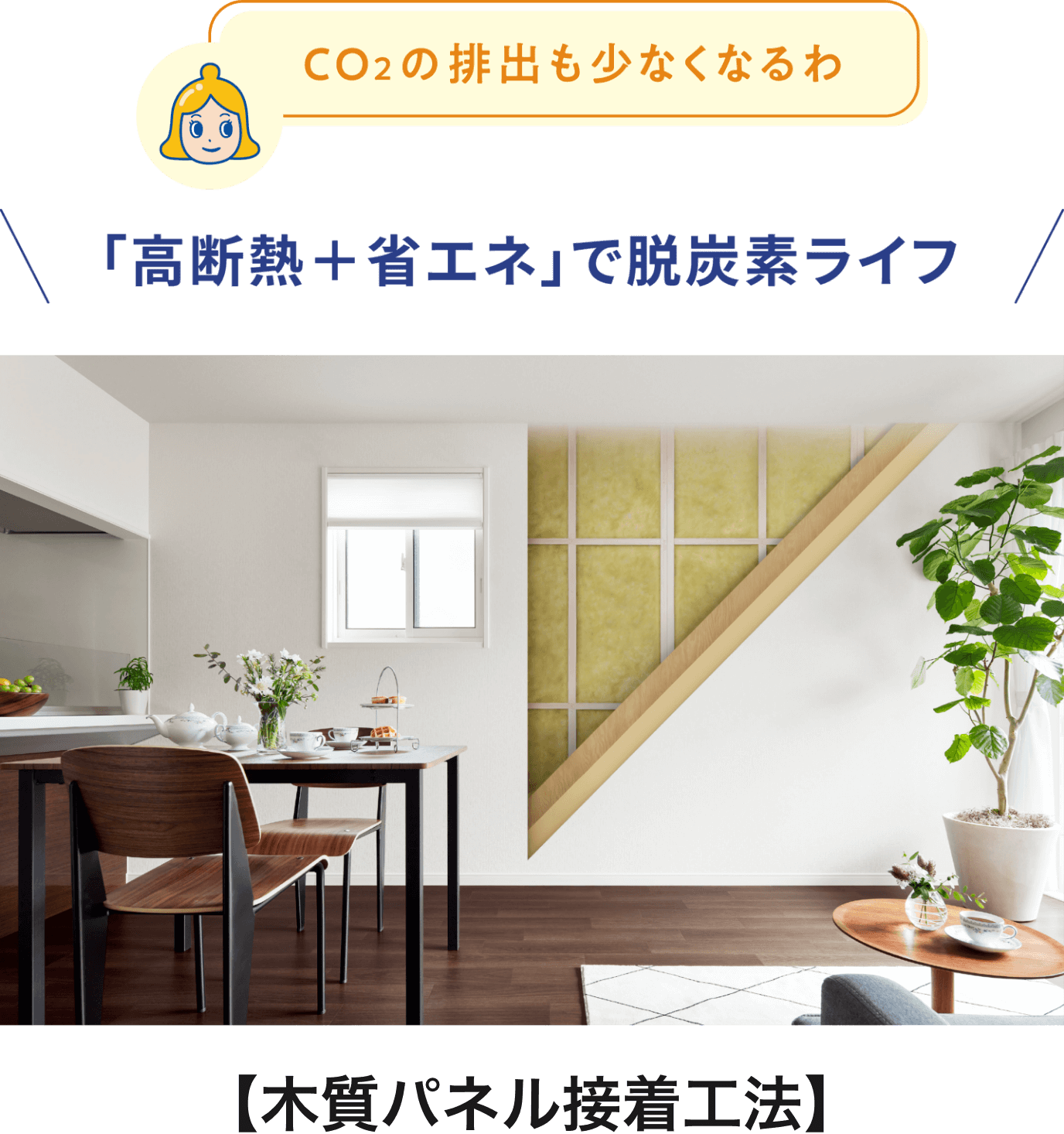 「高断熱+省エネ」で脱炭素ライフ