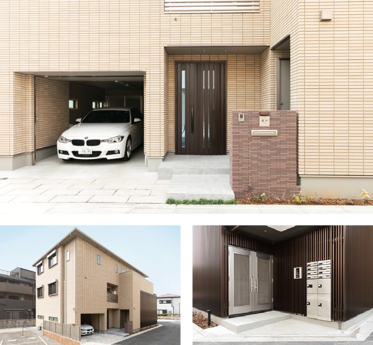 3階部分に自宅を配置。オーナーと入居者双方が快適に暮らせる賃貸併用住宅2