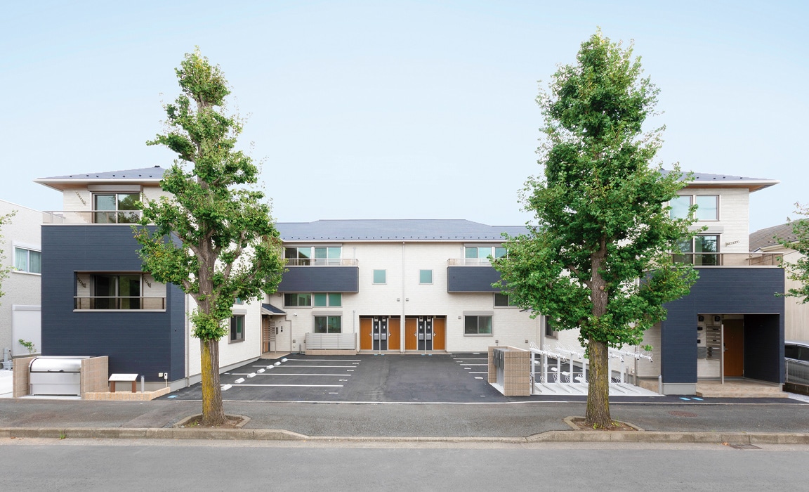 全戸が異なる魅力を持つ収納豊富な蔵のある賃貸住宅