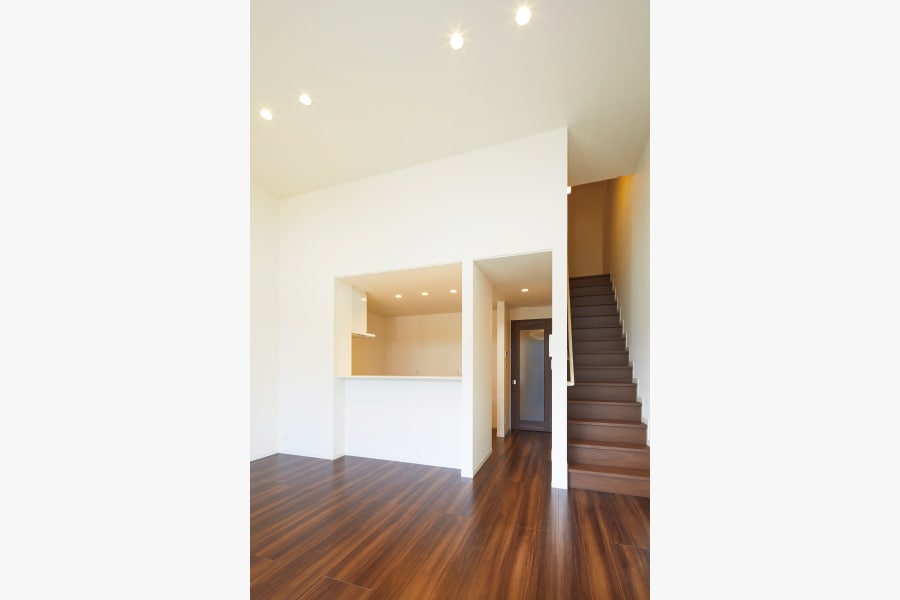 3LDKの室内。外観同様、室内も高級感のある印象