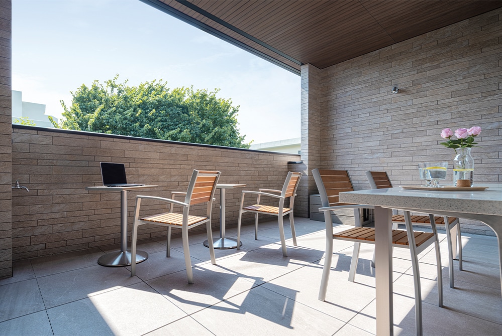 入居者専用のコミュニティスペースを設置