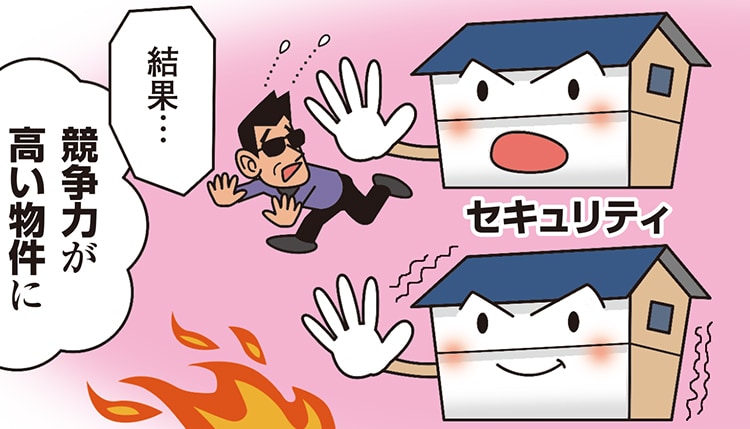 入居者から選ばれるプランニング