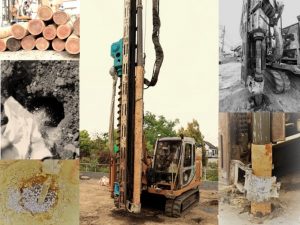 「丸太打設軟弱地盤対策＆カーボンストック工法」<br>２０２５年度グッドデザイン・ベスト１００を受賞