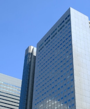 ミサワホームの本社がある新宿NSビル