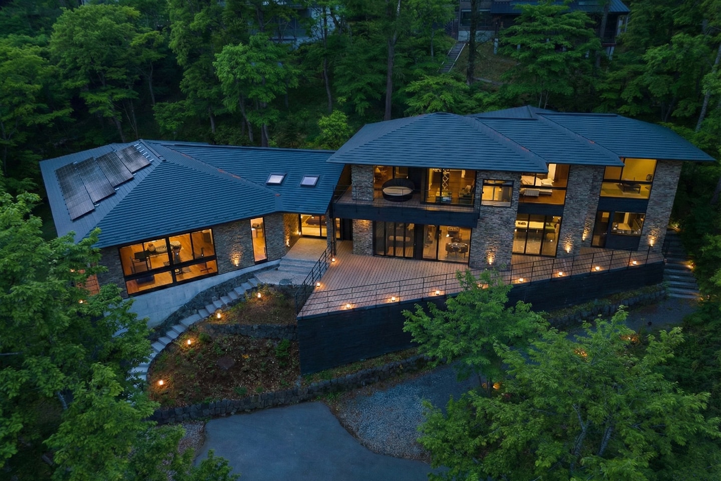 Villa In Forest 25：外観