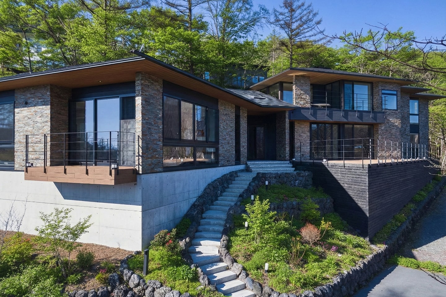 Villa In Forest 25：外観