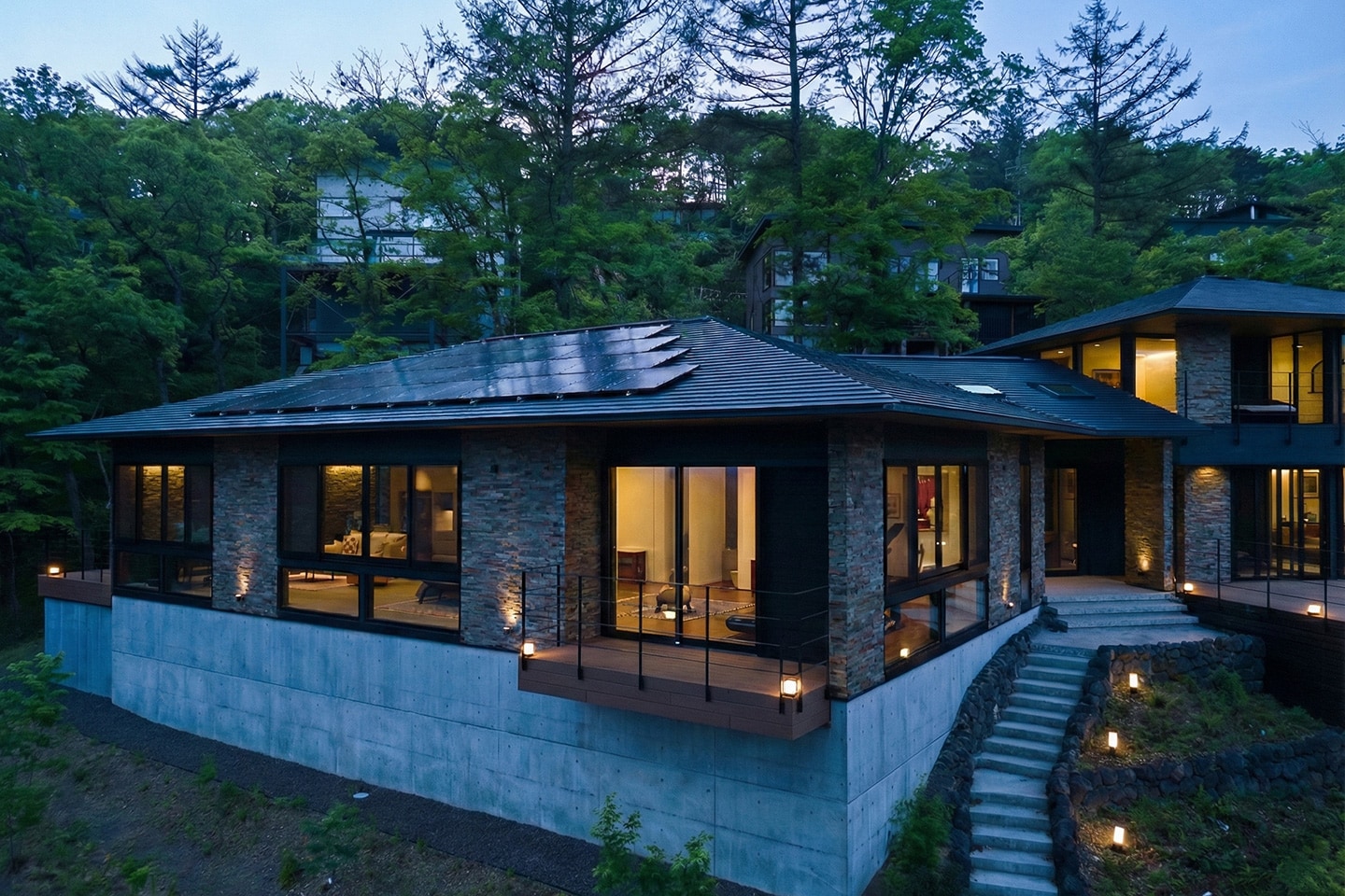 Villa In Forest 25：外観