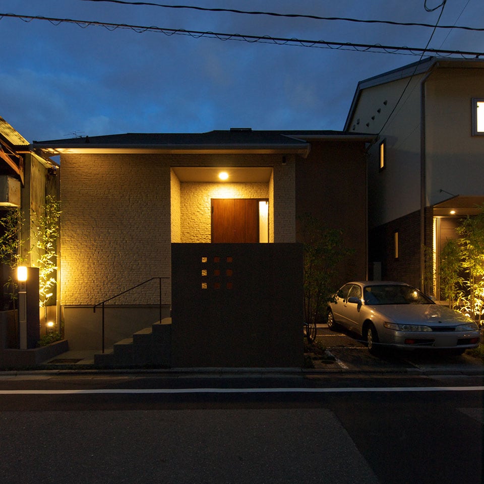 唐橋の町家：外観